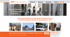 Desktop Screenshot of africa-integrity.com
